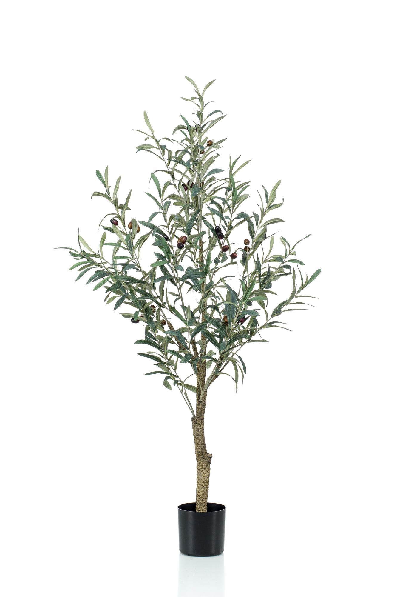 Kunstpflanze Olea europaea Olivenbaum 115 cm – Pflegeleicht & Realistisch | Pflanzfix24.de - Pflanzfix24.de