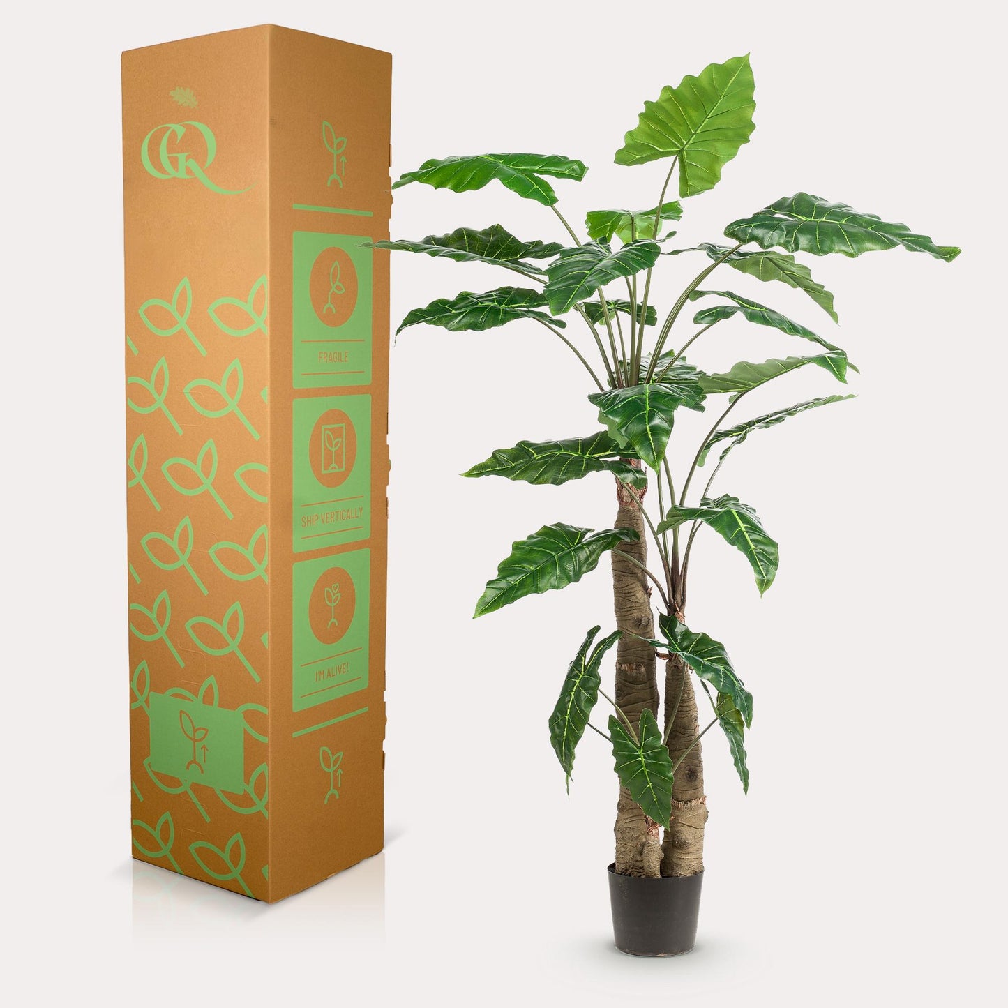 Kunst-Alocasia 180 cm – Pflanzfix24.de - Pflanzfix24.de