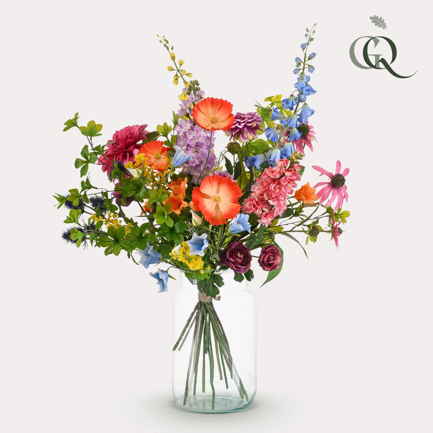 Kunstblumenstrauß Electric Love – 90 cm | Pflanzfix24.de - Pflanzfix24.de