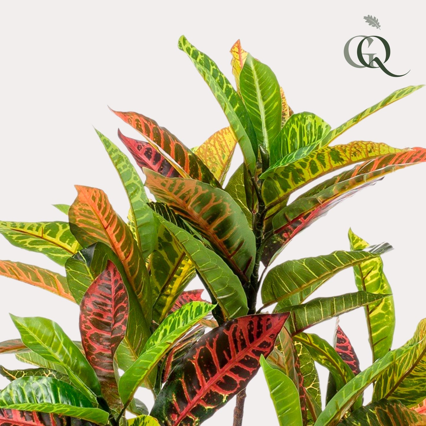 Croton Codiaeum Kunstpflanze 95cm – Wunderstrauch | Pflanzfix24.de - Pflanzfix24.de
