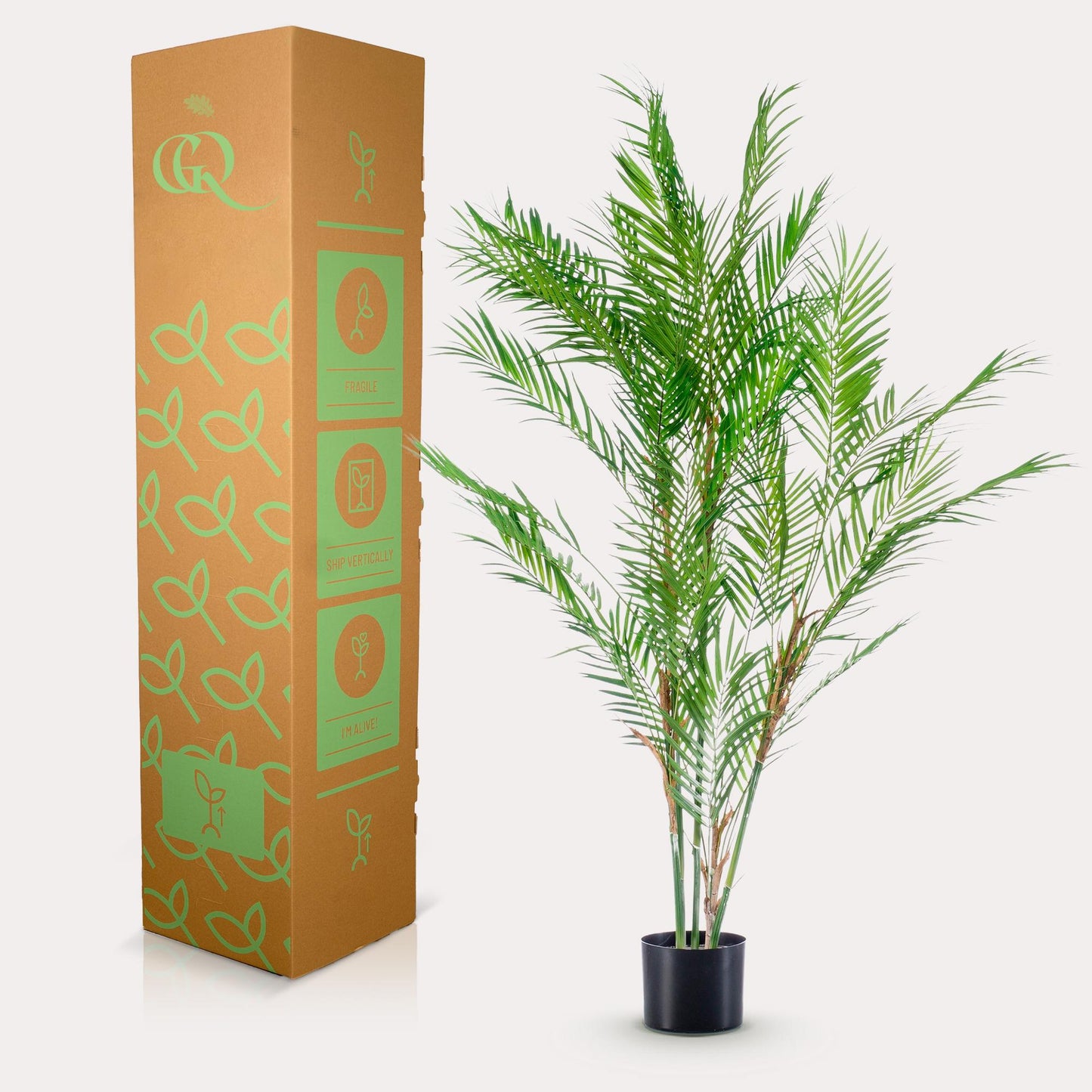 Kunstpalme Chamaedorea Elegans 120 cm – Pflanzfix24.de - Pflanzfix24.de