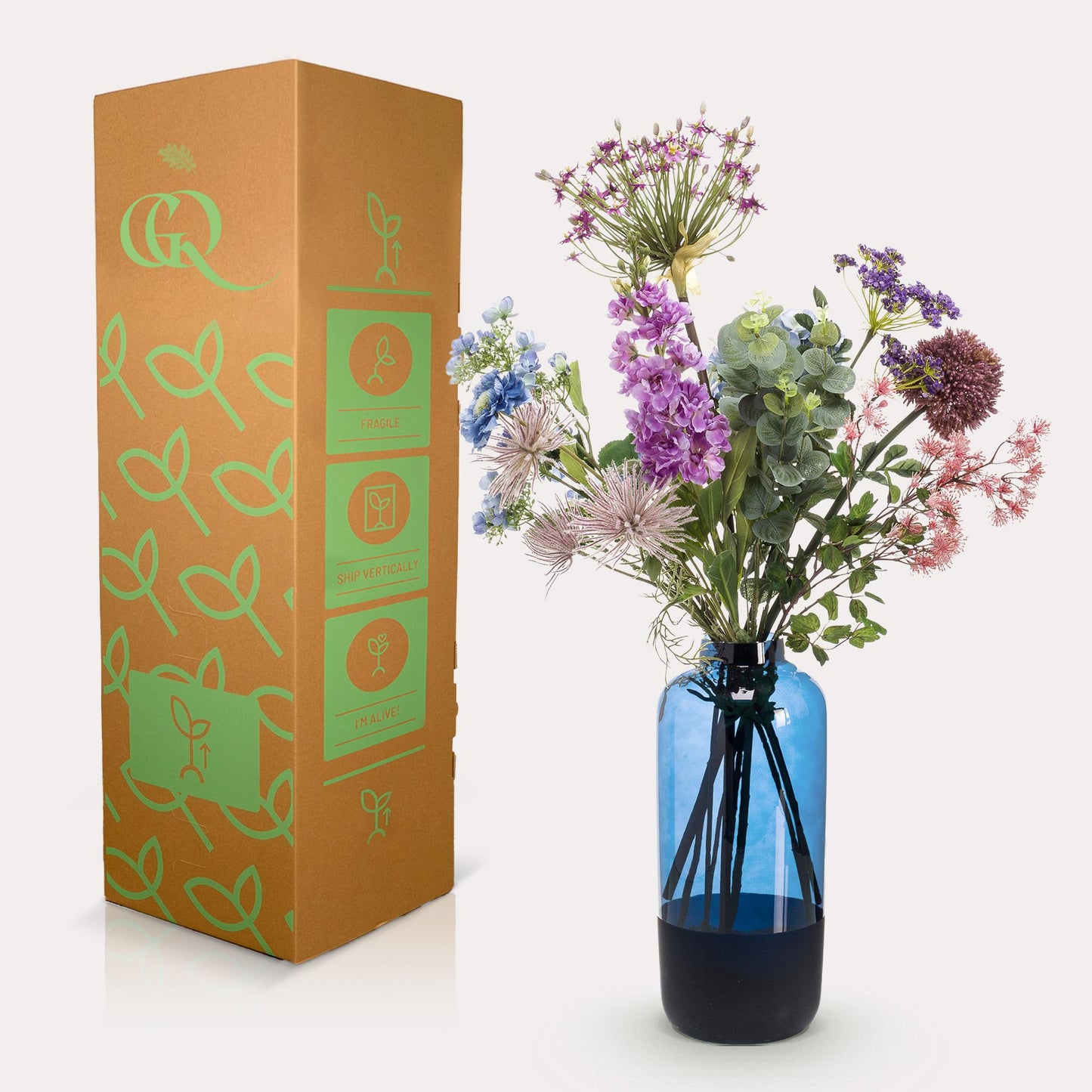 Kunstblumenstrauß Power of Pastels – 90 cm | Pflanzfix24.de - Pflanzfix24.de