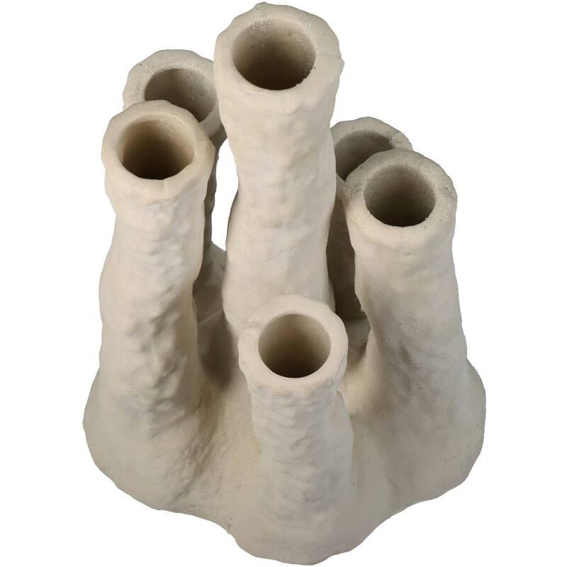 Bloemenhouder Koraal - Ecru - Meertuitenvaas - Pflanzfix24