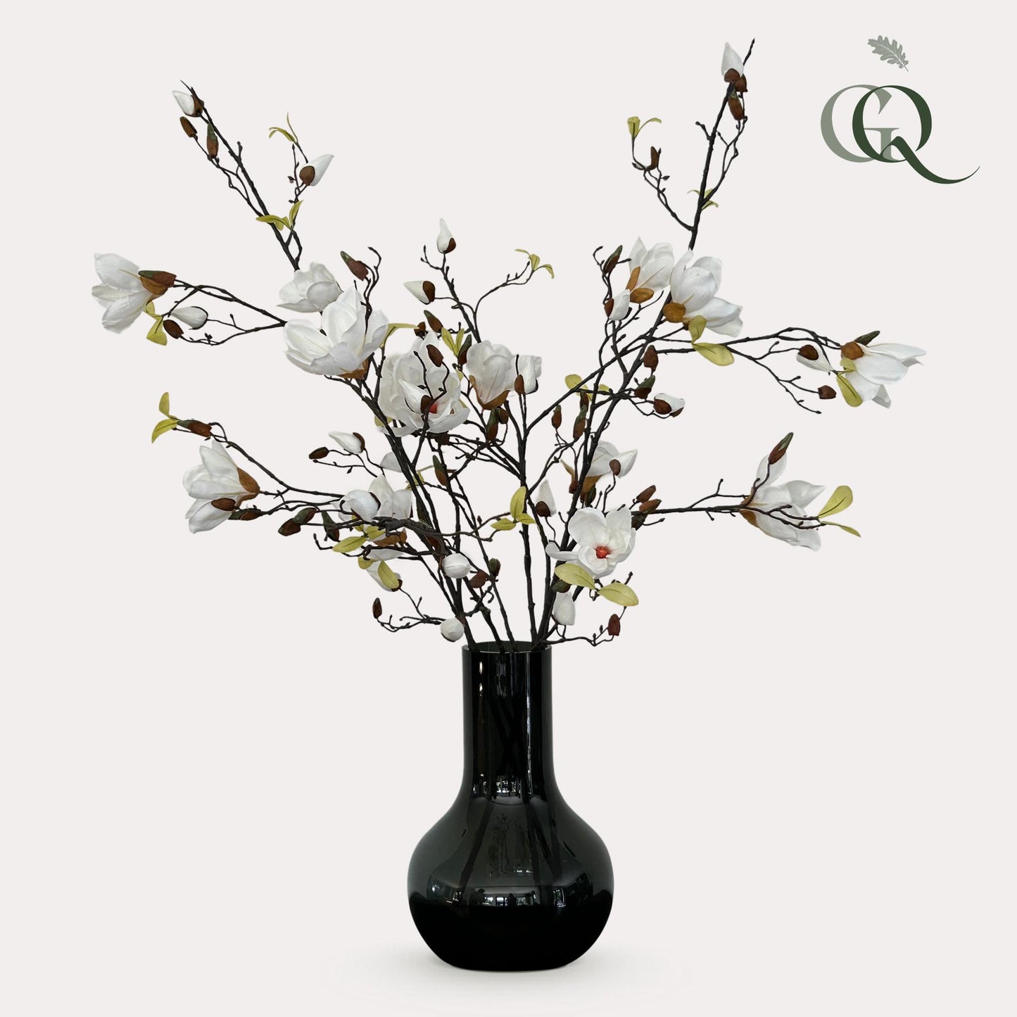 Kunstzweige Magnolien Crème – 4er Set – 105 cm | Pflanzfix24