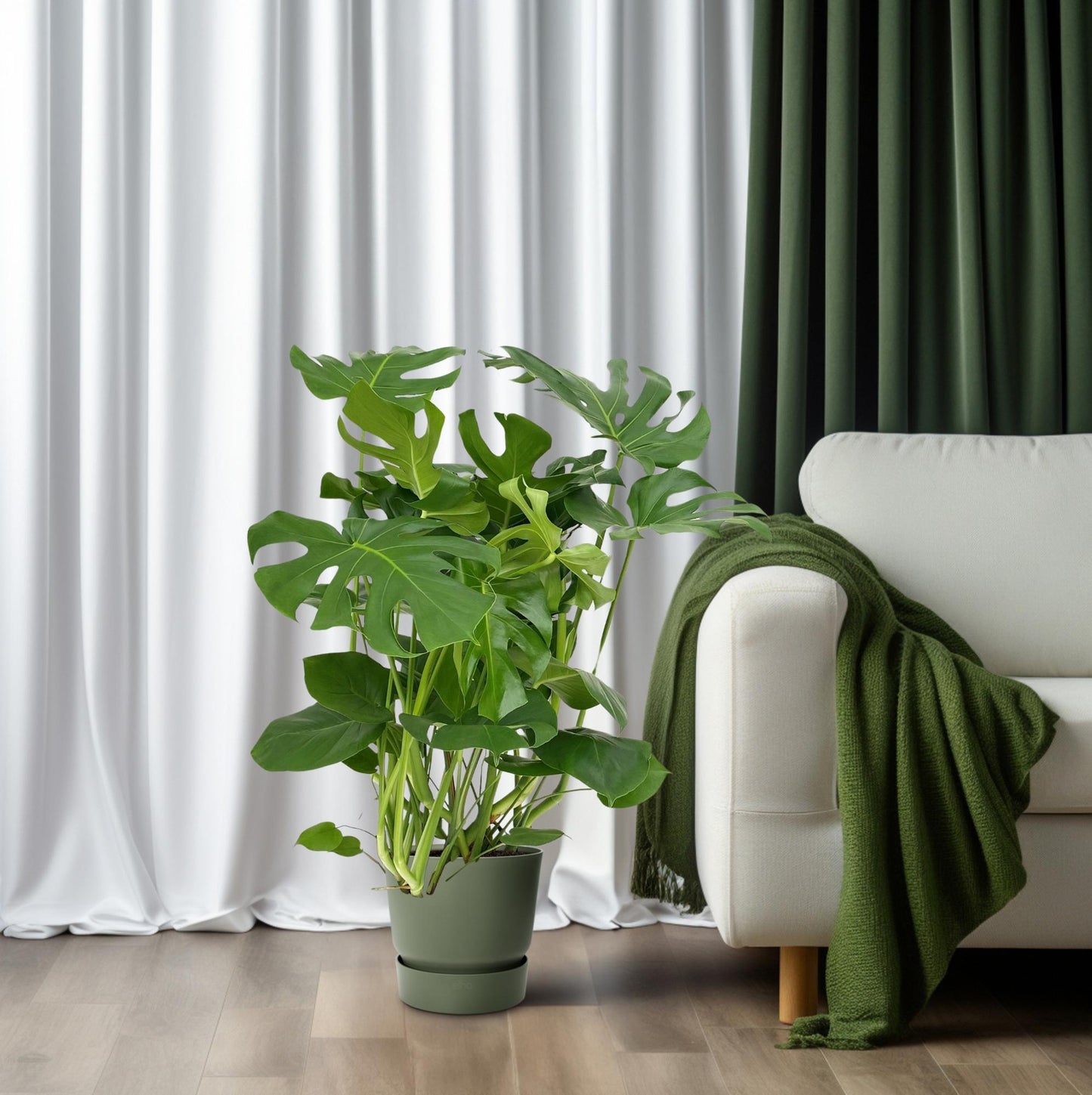 Monstera Deliciosa - Ø30cm - ↕100cm - Pflanzfix24