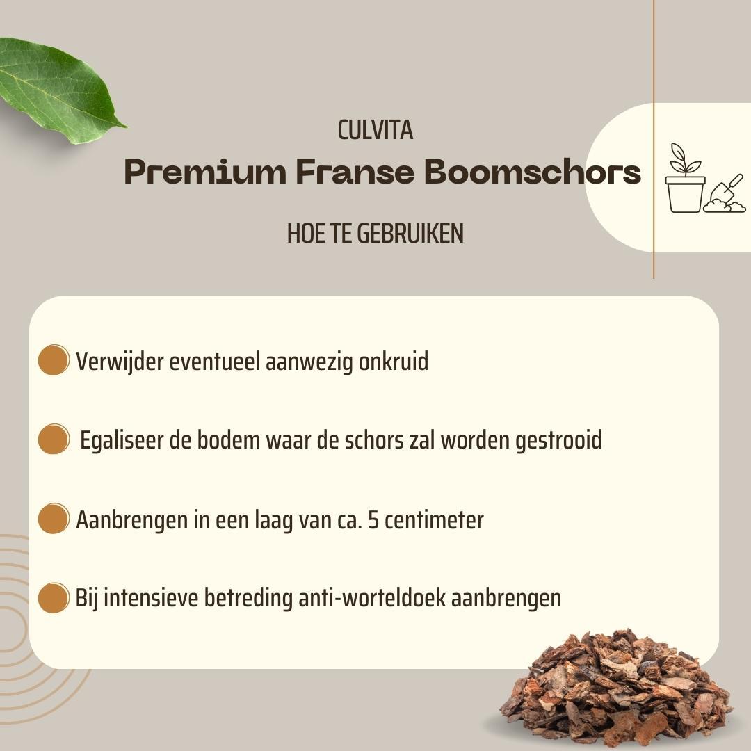 Culvita Französische Baumrinde Bodendecker 30-40mm - 40L - Pflanzfix24.de - Pflanzfix24.de