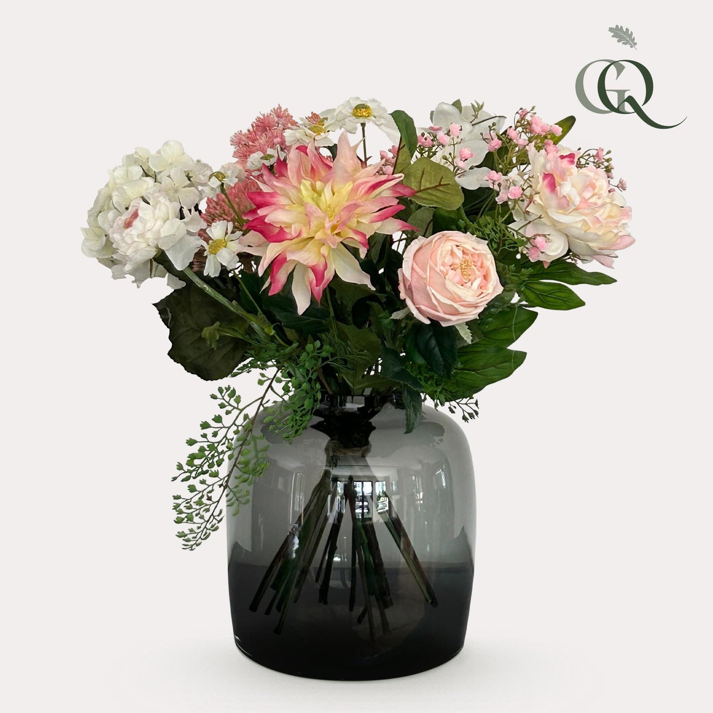 Kunstblumenstrauß Bouquet M – Pastel Lover – 40 cm von Pflanzfix24.de - Pflanzfix24.de