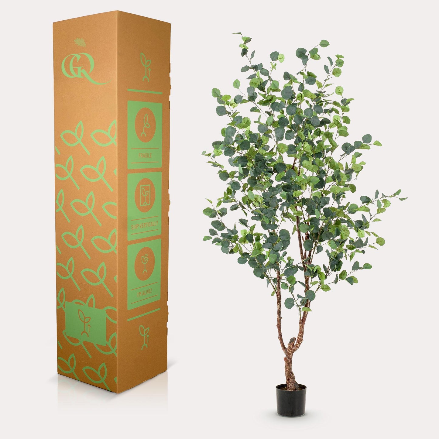 Eucalyptusbaum Kunstpflanze 180cm – Blauer Gummibaum | Pflanzfix24.de - Pflanzfix24.de