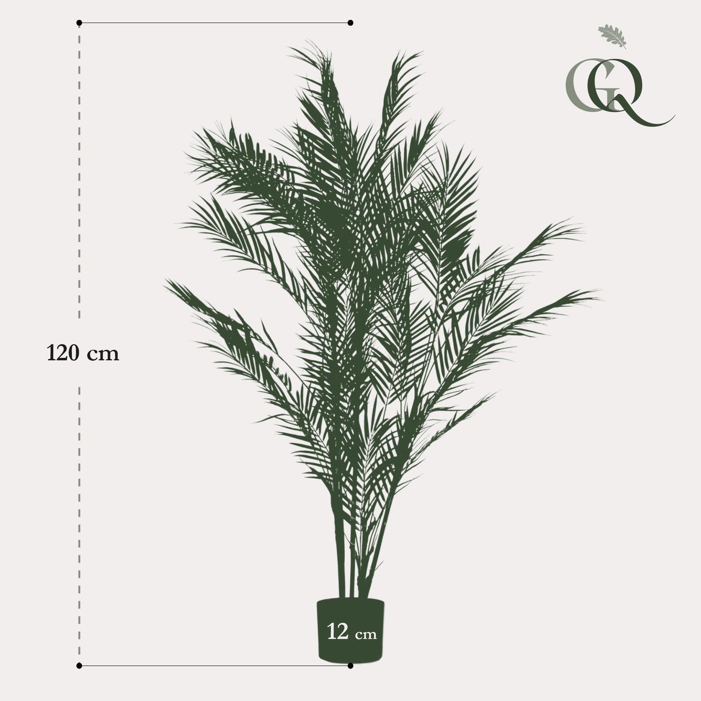 Kunstpalme Chamaedorea Elegans 120 cm – Pflanzfix24.de - Pflanzfix24.de