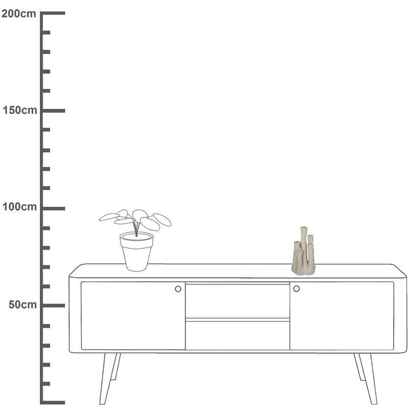 Bloemenhouder Koraal - Ecru - Meertuitenvaas - Pflanzfix24