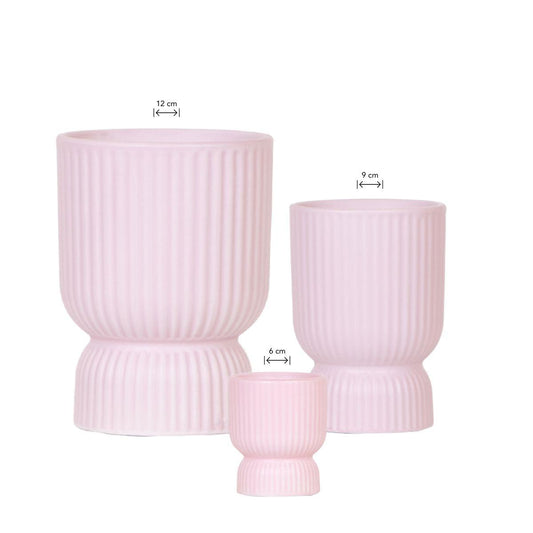 Diabolo Ziertopf rosa (3 Größen) – Pflanzfix24.de - Pflanzfix24.de
