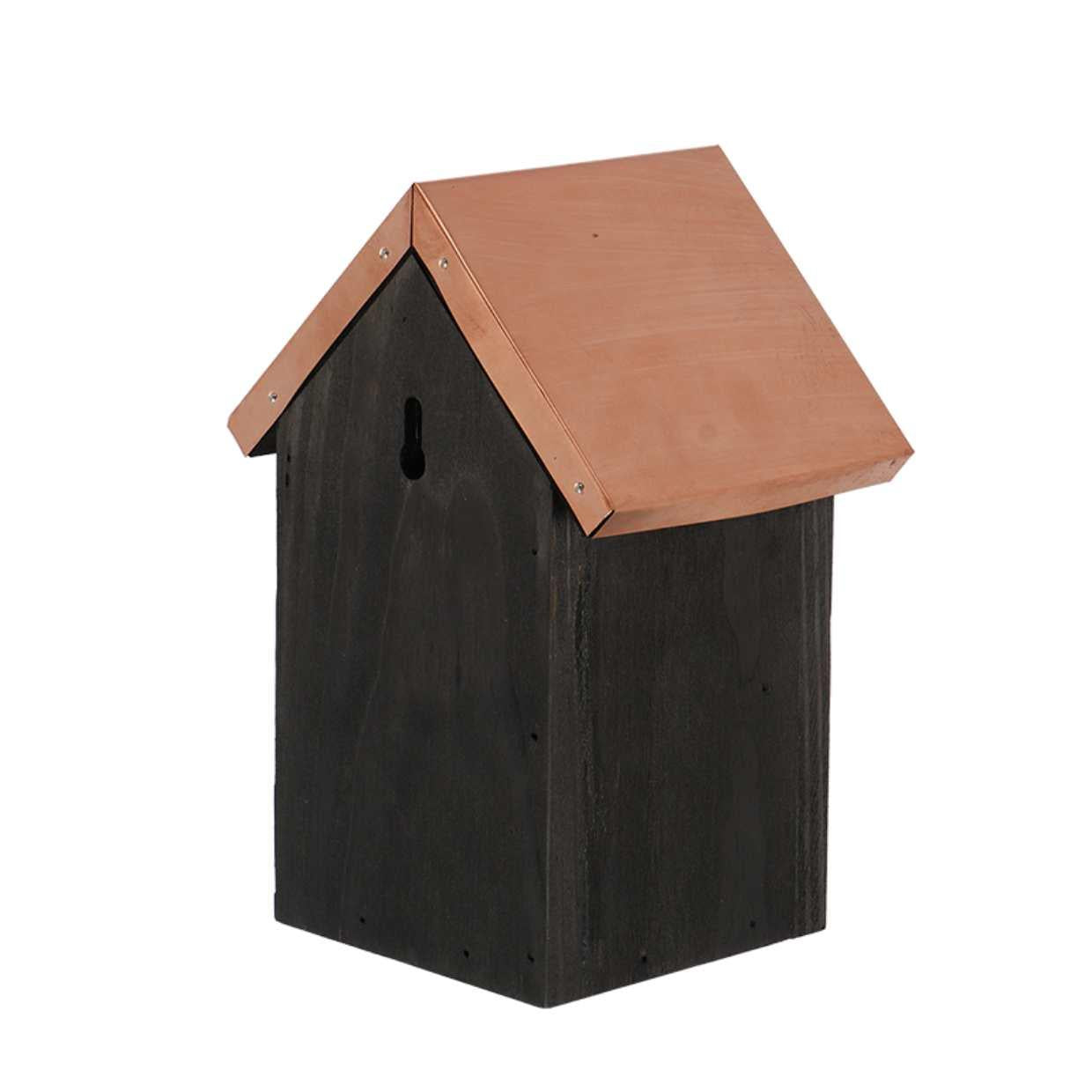 Vogelhaus Winterkonig Nistkasten Schwarz-Kupfer – Pflanzfix24.de - Pflanzfix24.de