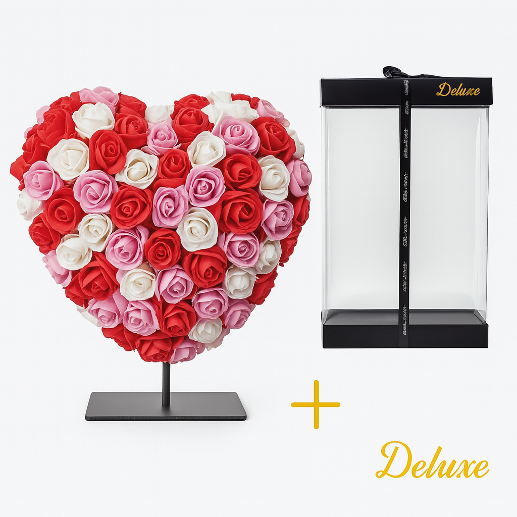 Herz DELUXE auf Ständer 15 cm - pflanzfix24