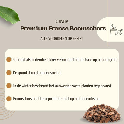 Culvita Französische Baumrinde Bodendecker 30-40mm - 1560l - Pflanzfix24.de - Pflanzfix24.de
