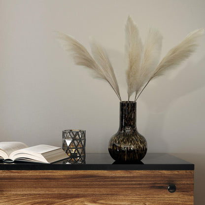 Pampas Pluimen Kunstbloemen - Crème - Set van 6 - 115cm - Pflanzfix24