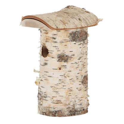 Vogelhaus Blaumeise Nistkasten aus Birkenholz – Pflanzfix24.de - Pflanzfix24.de