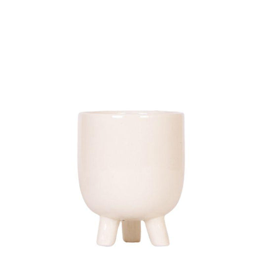 Gummy Pot Travertine Ø9 cm – Keramiktopf | Pflanzfix24.de - Pflanzfix24.de