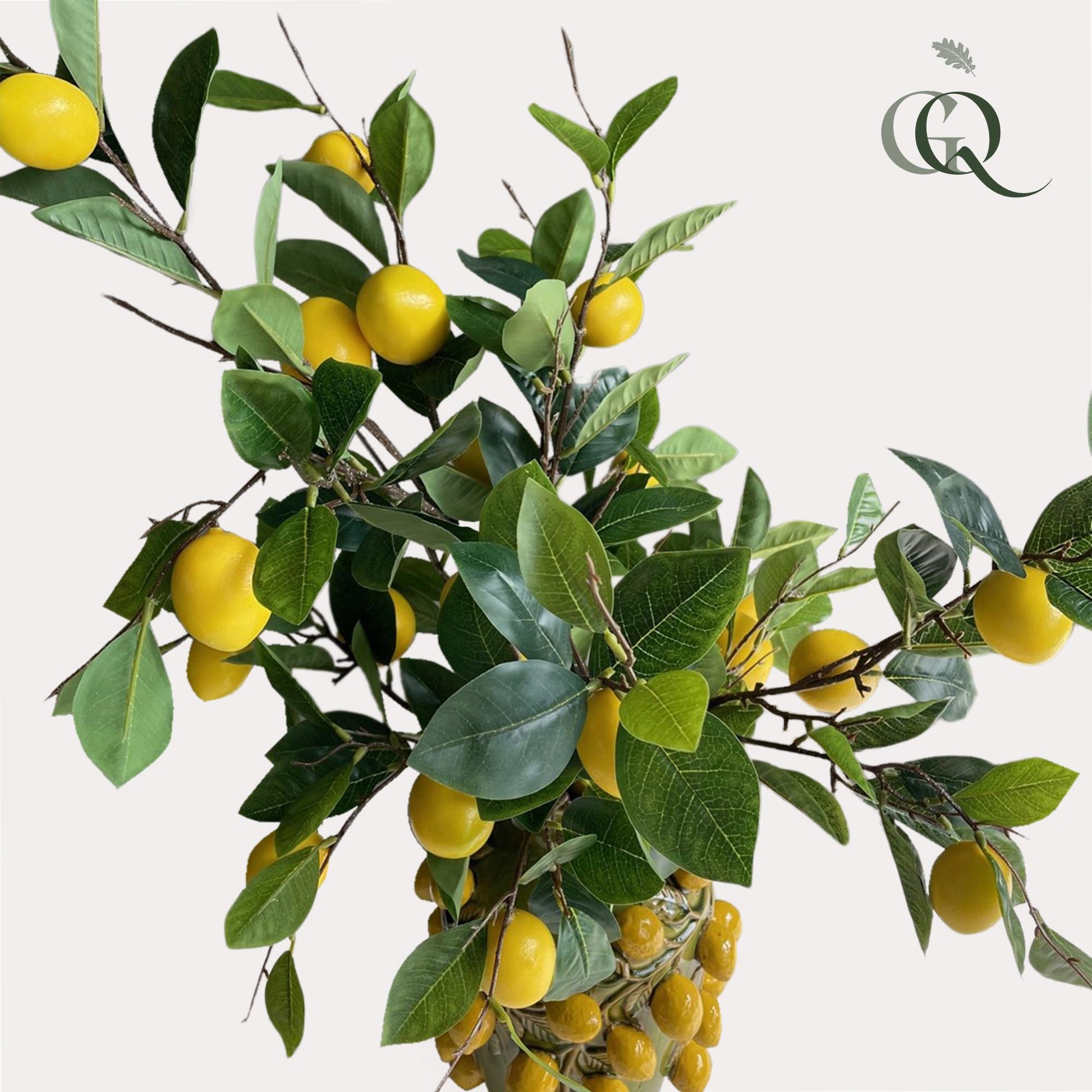 Kunstblumenstrauß Lemon Glow – 80 cm | Pflanzfix24.de - Pflanzfix24.de
