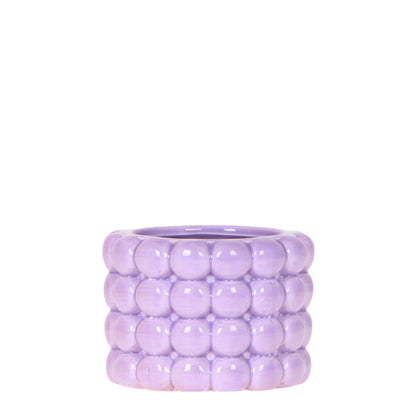 pflanzfix24 | Kolibri Home | Poppy Ziertopf - Purple - Ø6cm