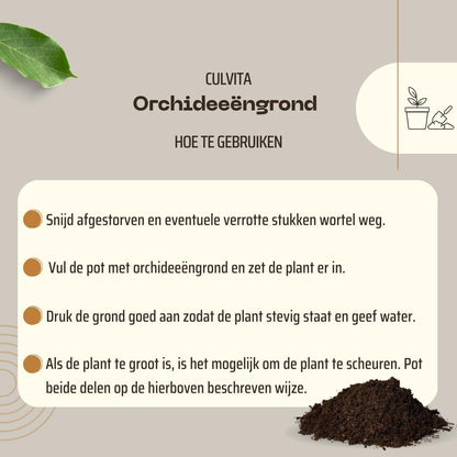 Culvita - Orchideenerde 5 Liter - Pflanzfix24.de - Pflanzfix24.de