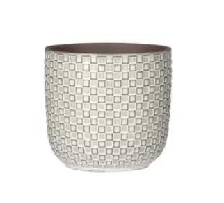 Pflanzfix24 - Pot relief wit D13,5