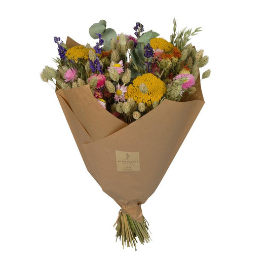 Getrocknete Blumen - Classic Bouquet - Multi - 4 Blumensträuße - ↕60cm - Pflanzfix24.de - Pflanzfix24.de