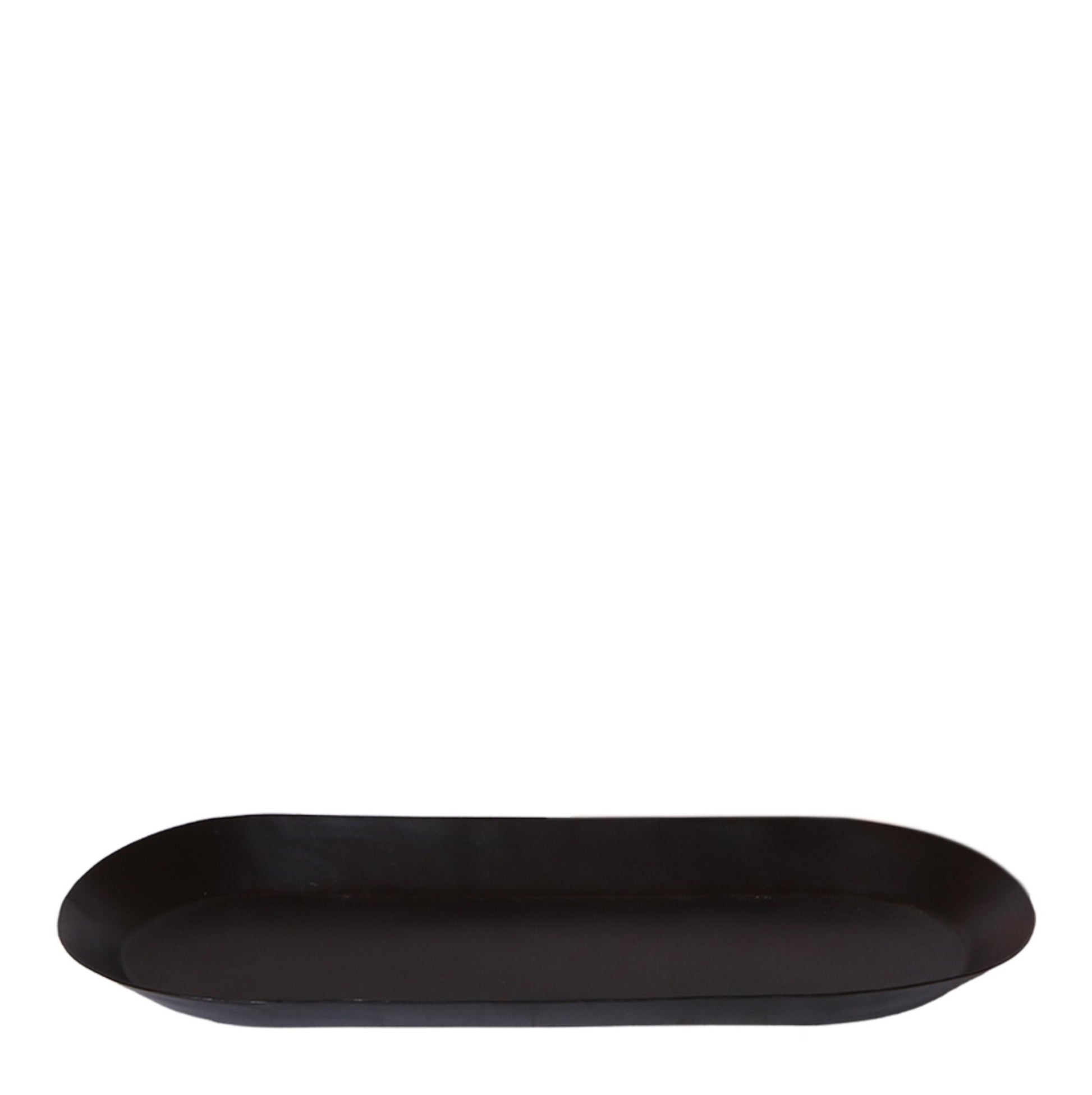Ovales Tablett Schwarz Ø30cm – Kolibri Home | Pflanzfix24.de - Pflanzfix24.de