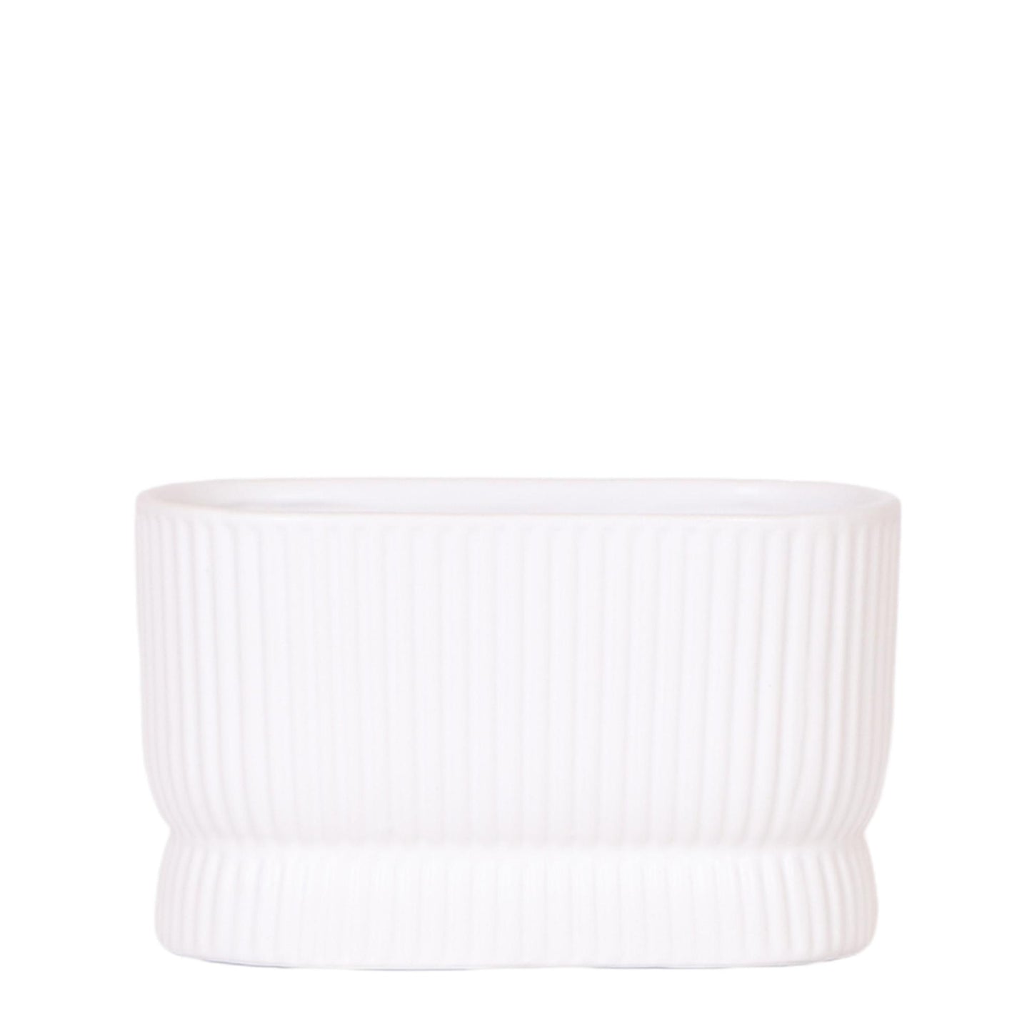 pflanzfix24 | Kolibri Home Diabolo Twin Ziertopf - White