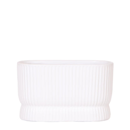 pflanzfix24 | Kolibri Home Diabolo Twin Ziertopf - White