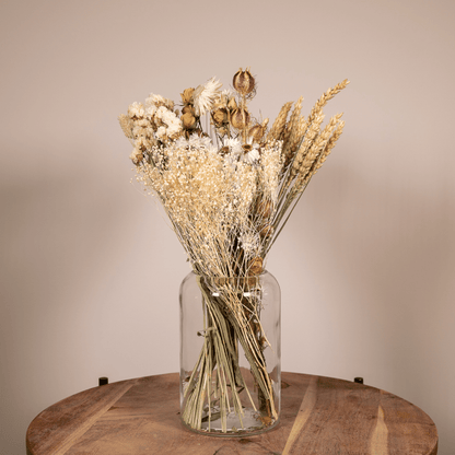 Trockenblumen Feldblumenstrauß Natürlich Ø15cm | Pflanzfix24.de - Pflanzfix24.de