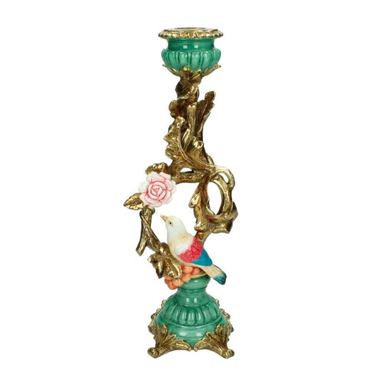 Candlestick bird & Flower - Extra Large - 33 cm - Pflanzfix24.de - Pflanzfix24.de