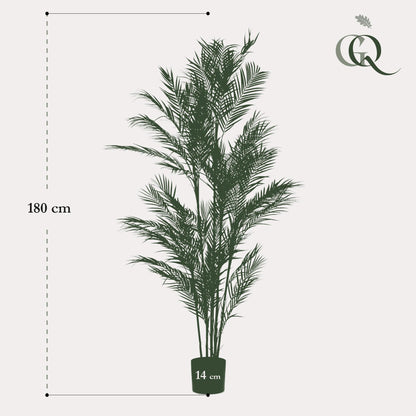 Kunstpflanze Chamaedorea Elegans Bergpalme 180 cm – Pflanzfix24
