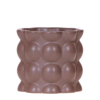 pflanzfix24 | Cotton sierpot - Brown - Ø9cm