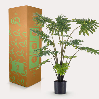 Kunstpflanze Philodendron 80 cm – Vielseitig & Pflegeleicht | Pflanzfix24.de - Pflanzfix24.de