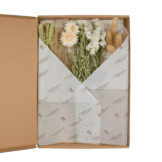 Trockenblumen Bouquet Flowers in Letterbox bunt | Pflanzfix24
