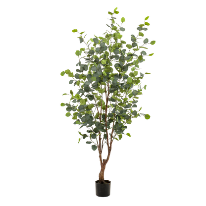 Eucalyptusbaum Kunstpflanze 140cm – Blauer Gummibaum | Pflanzfix24.de - Pflanzfix24.de