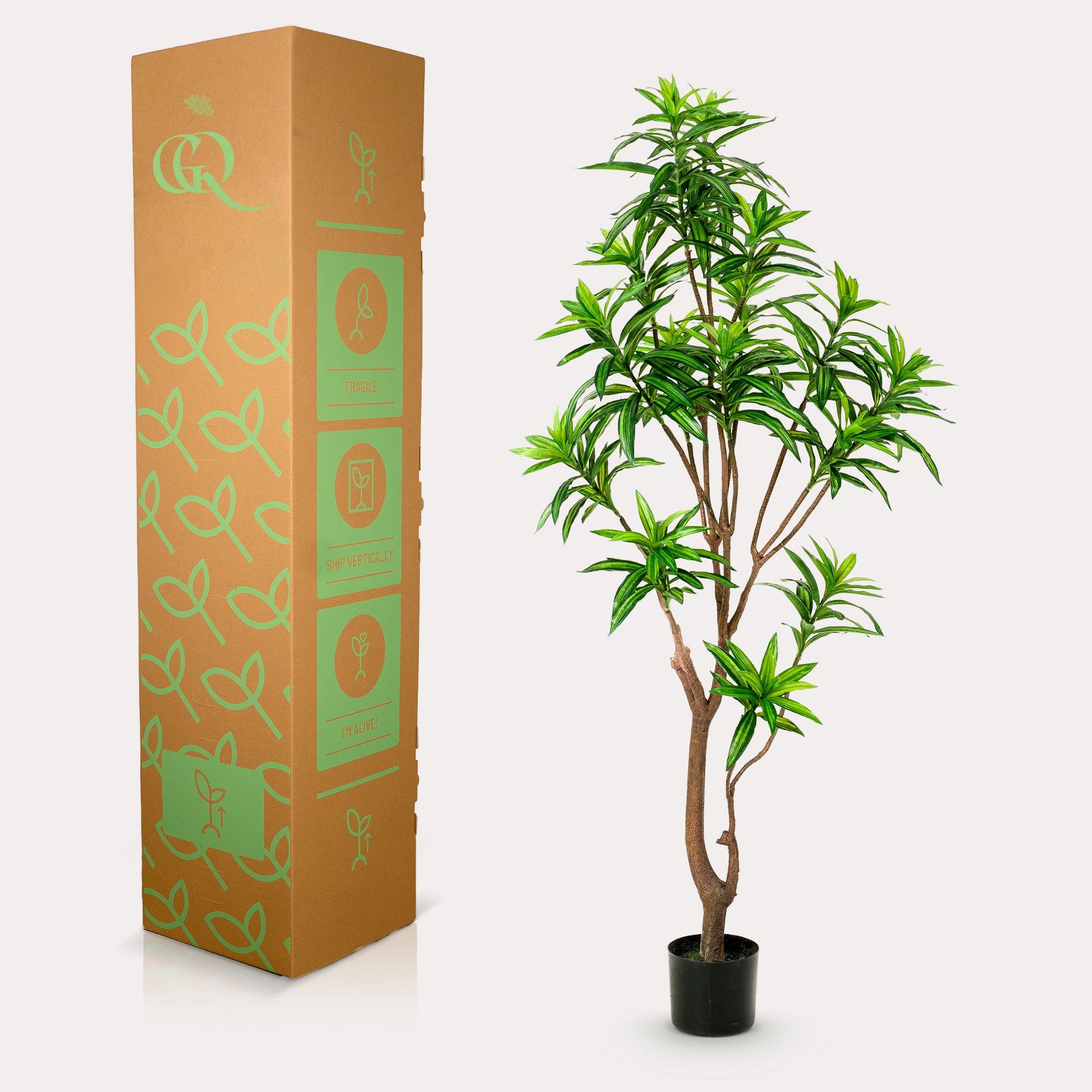 Dracaena Kunstpflanze 155cm – Drachenbaum | Pflanzfix24.de - Pflanzfix24.de