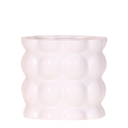pflanzfix24 | Cotton sierpot - White - Ø9cm