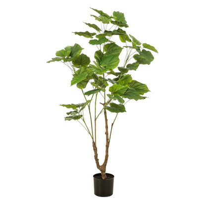 Kunstpflanze Ficus Umbellata 125 cm | Pflanzfix24.de - Pflanzfix24.de