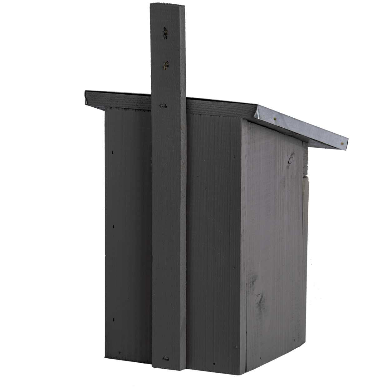 Vogelhaus Kohlmeise Nistkasten Grau – Pflanzfix24.de - Pflanzfix24.de