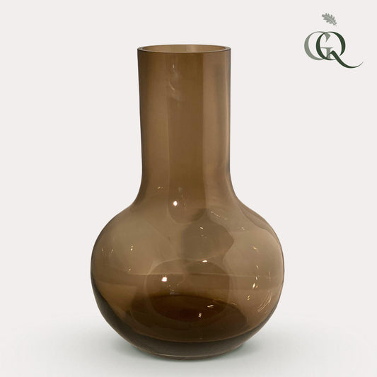 Glasvase Seim Taupe - Pflanzfix24