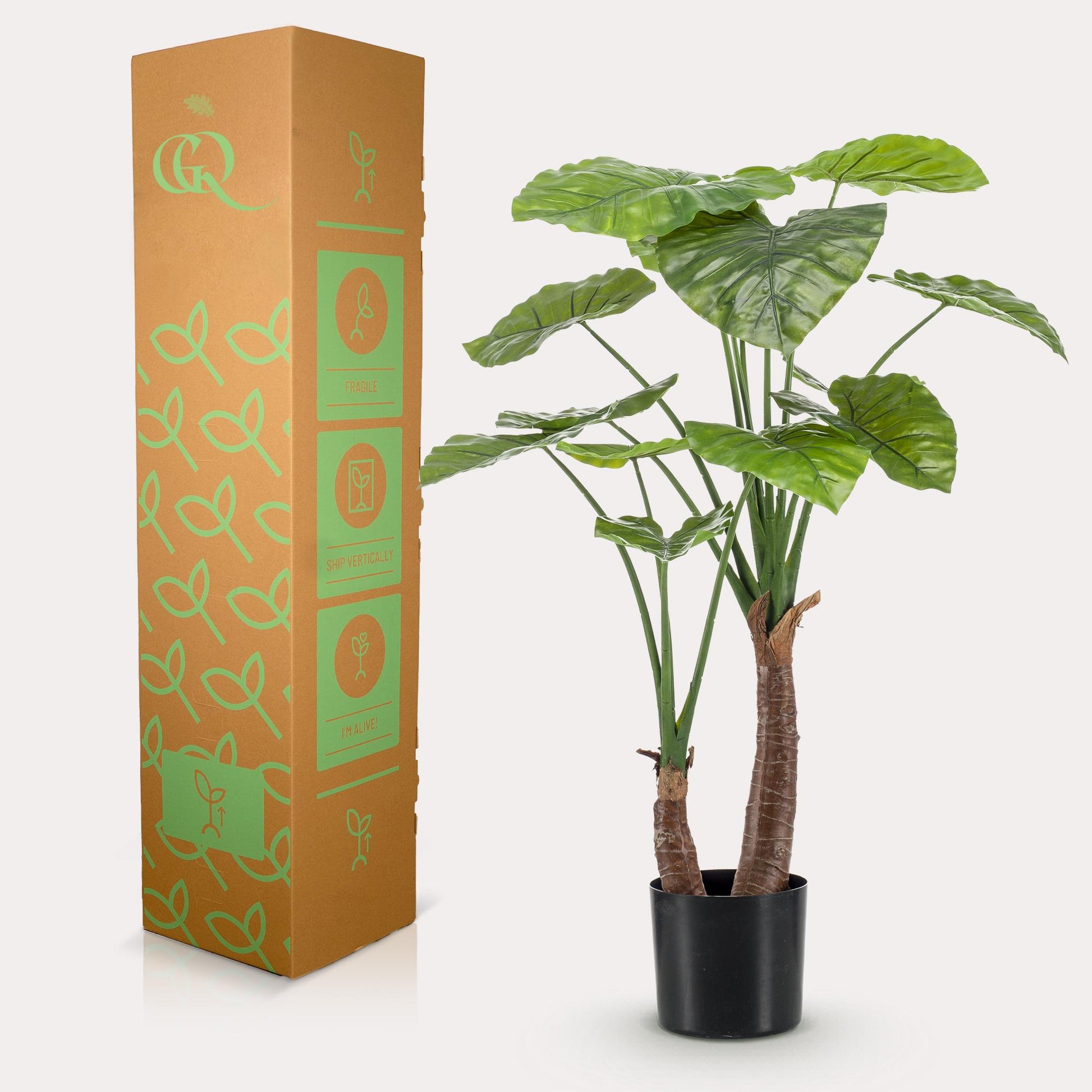 Kunst-Alocasia (Olifantsohr) 110 cm – Tropische Deko | Pflanzfix24.de - Pflanzfix24.de