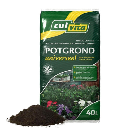 Culvita Universal Blumenerde inkl. 2 Monate Pflanzennahrung - 40 Liter - Pflanzfix24.de - Pflanzfix24.de