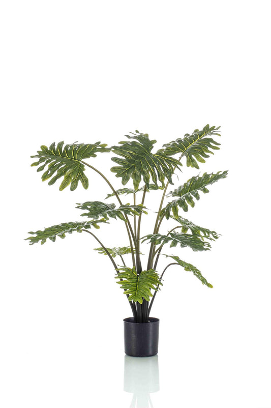 Kunstpflanze Philodendron 80 cm – Vielseitig & Pflegeleicht | Pflanzfix24.de - Pflanzfix24.de