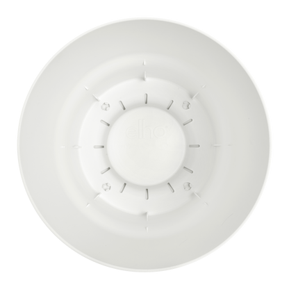 Blumentopf elho Greenville Round Weiß – Ø39 x H37 cm | Pflanzfix24.de - Pflanzfix24.de
