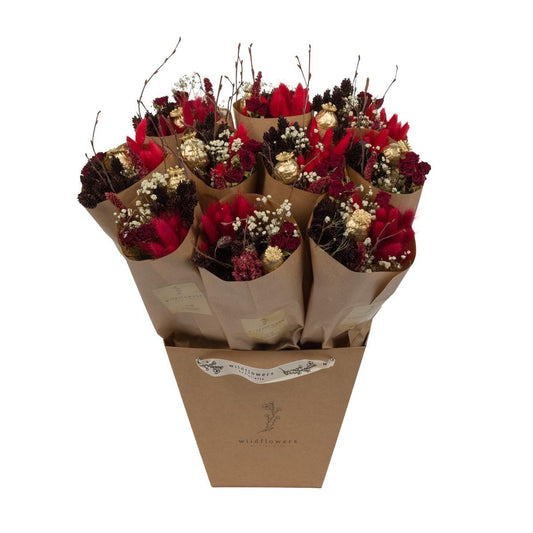 Getrocknete Blumen - Market More - Scarlet Red - ↕50cm - Pflanzfix24