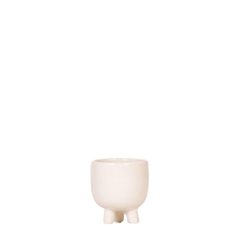 Gummy Pot Travertine Ø6 cm – Keramiktopf | Pflanzfix24.de - Pflanzfix24.de