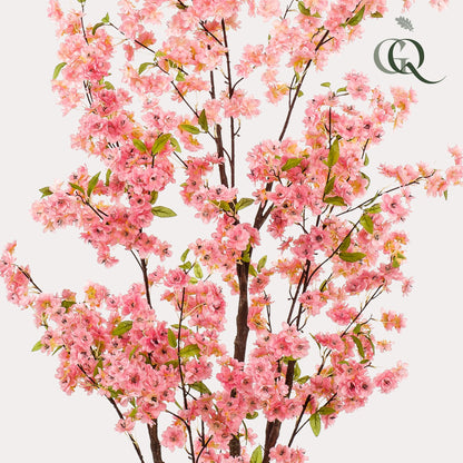 Kunstpflanze Prunus Kirschenblüte 175 cm Rosa | Pflanzfix24.de - Pflanzfix24.de
