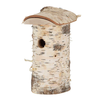 Vogelhaus Blaumeise Nistkasten aus Birkenholz – Pflanzfix24.de - Pflanzfix24.de