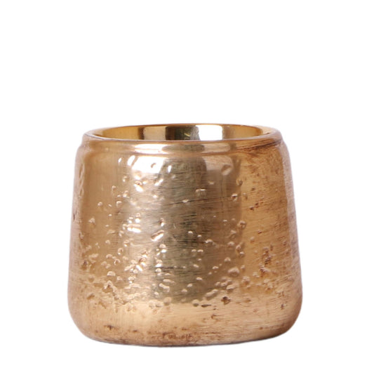 Kolibri Home Luxus Blumentopf Gold Ø9cm – Keramiktopf | Pflanzfix24.de - Pflanzfix24.de